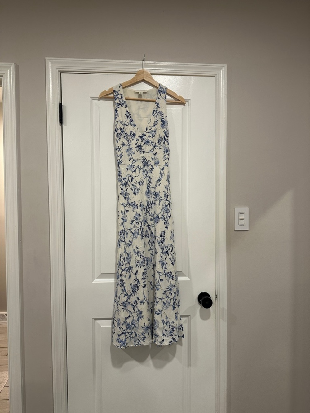 Treasure & Bond Embroidered Bias Cut Midi Dress